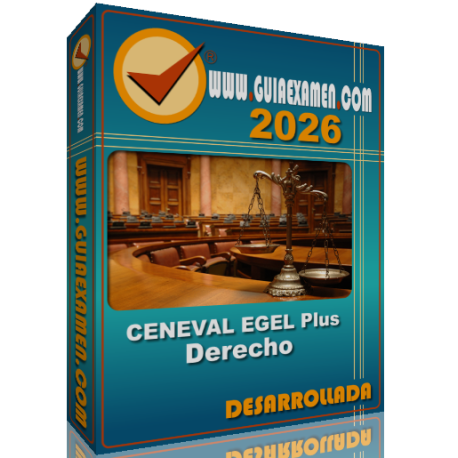 Guía CENEVAL EGEL Plus Derecho 2026