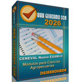 Guía CENEVAL EXANI-II Agropecuarias 2026