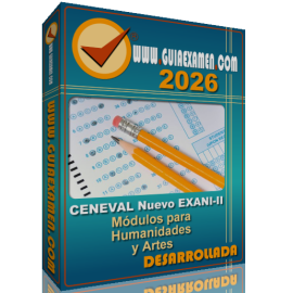 Guía CENEVAL EXANI-II Humanidades 2026