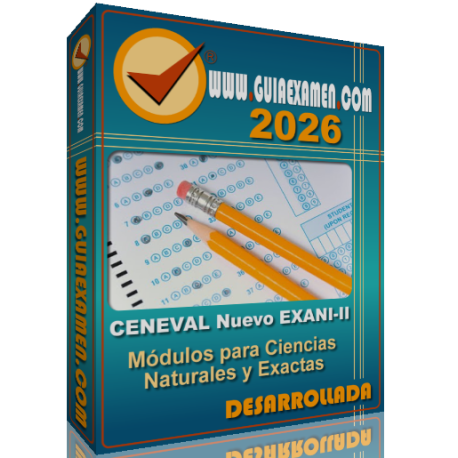 Guía CENEVAL EXANI-II Naturales 2026