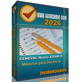 Guía CENEVAL EXANI-II Docencia 2026