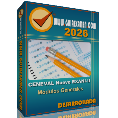 Guía CENEVAL EXANI-II General 2026